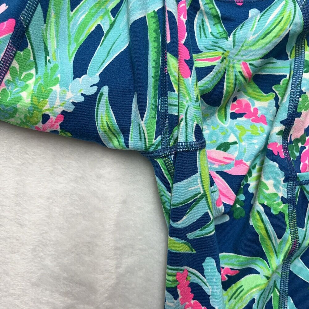 Lilly‎ Pulitzer Luxletic Weekend High Rise Crop Women's Sz XXS Weekend Escape - Picture 11 of 11